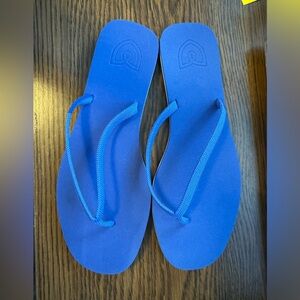 Rothy's Sandals Size 8 Royal Blue BRAND NEW
